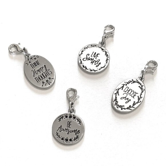 Stitch Markers Knitting Crochet Metal Lobster Claw Clasps Gifts for Knitters - Picture 3 of 4